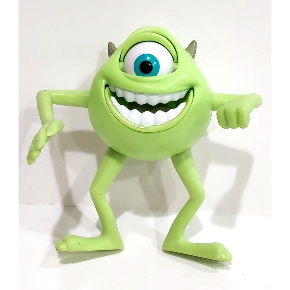 Monsters Inc. Mike Wazowski McDonald's Happy Meal Figure 5" Tall